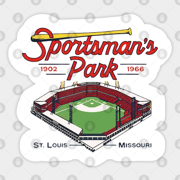 Sportsman's Park Sticker by Litehouse Tees